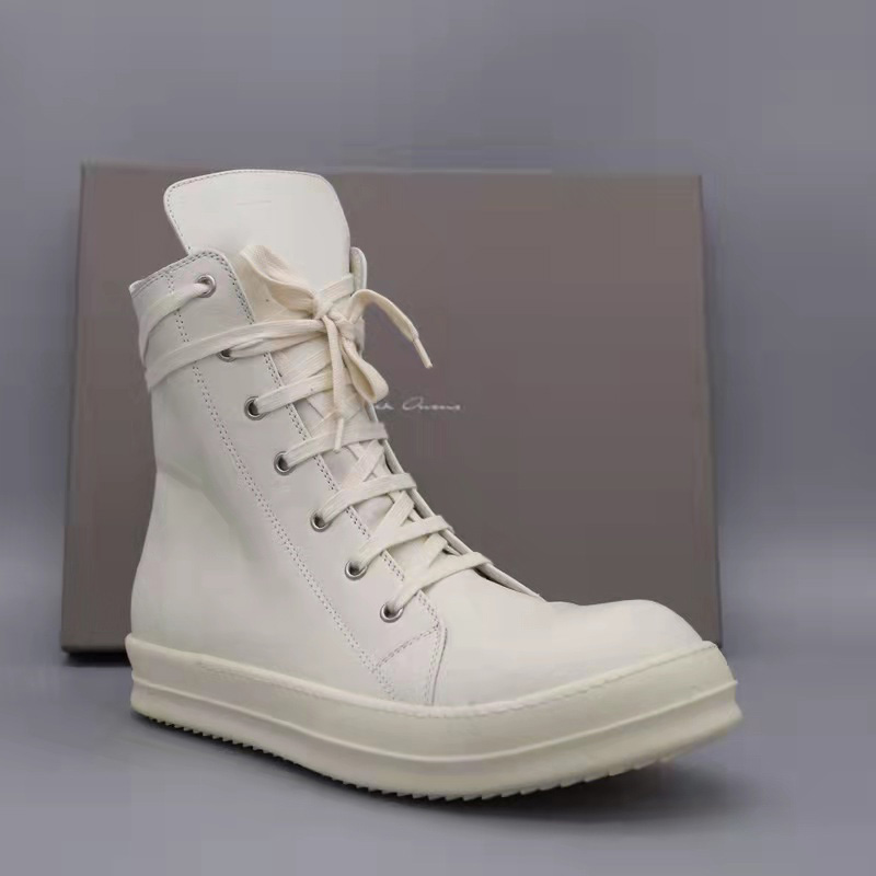 Rick Owens High Top Sneakers - DopestKickz
