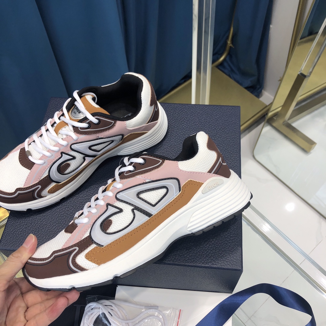 Dior B30 Sneaker White Mesh And Technical Fabric - DopestKickz