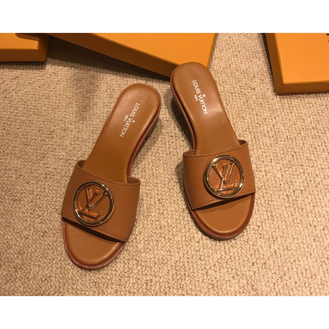 Louis Vuitton Women's Monogram Sandals - DopestKickz
