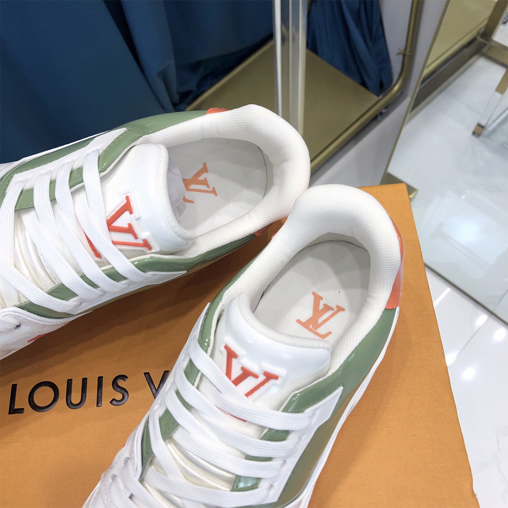 Louis Vuitton Trainer Sneaker White - DopestKickz