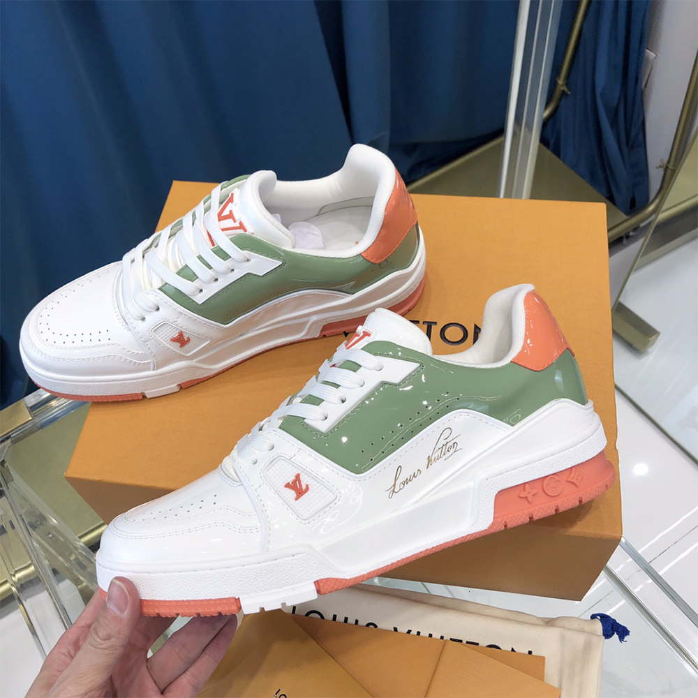 Louis Vuitton Trainer Sneaker White - DopestKickz