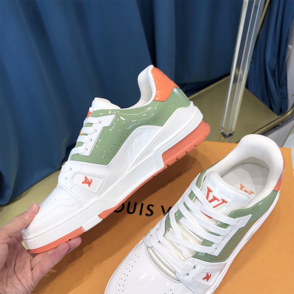 Louis Vuitton Trainer Sneaker White - DopestKickz