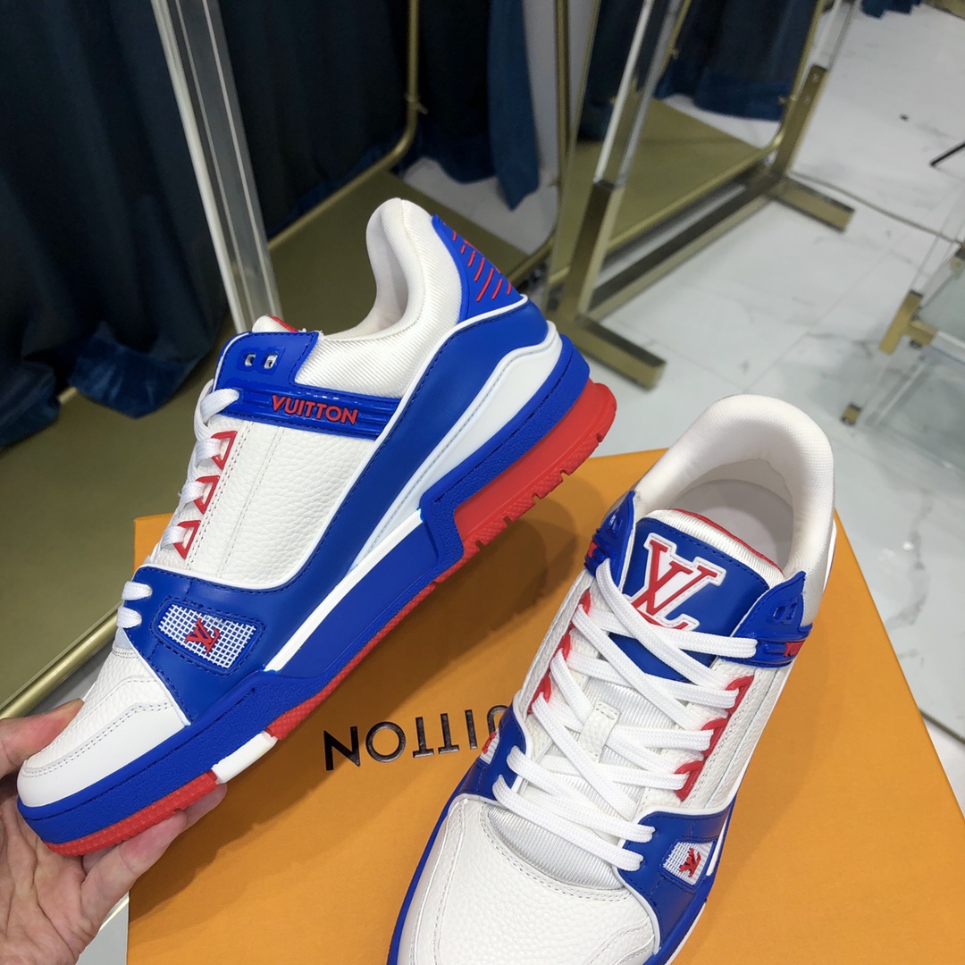 Louis Vuitton Trainer Sneaker - DopestKickz
