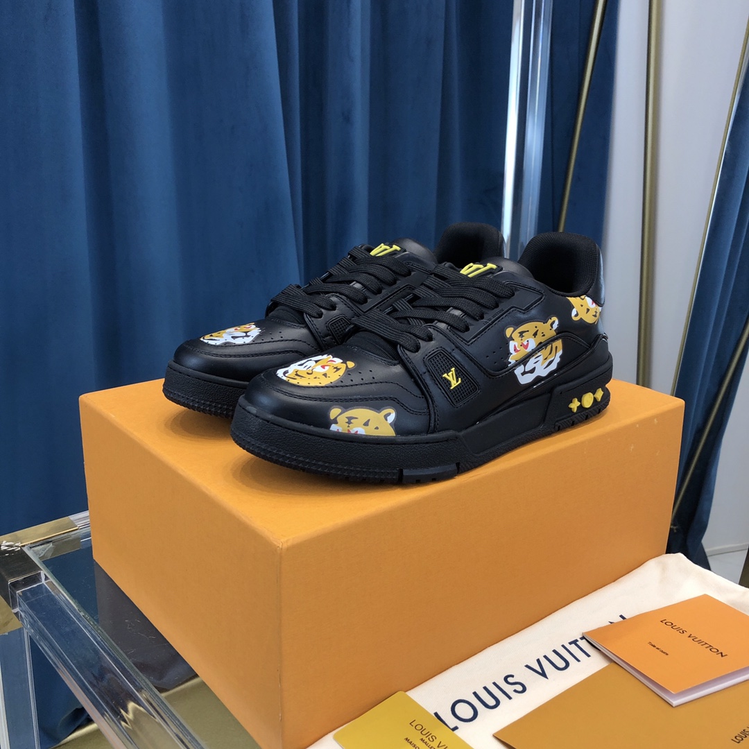 Louis Vuitton Trainer Sneaker X Nigo Tiger - DopestKickz