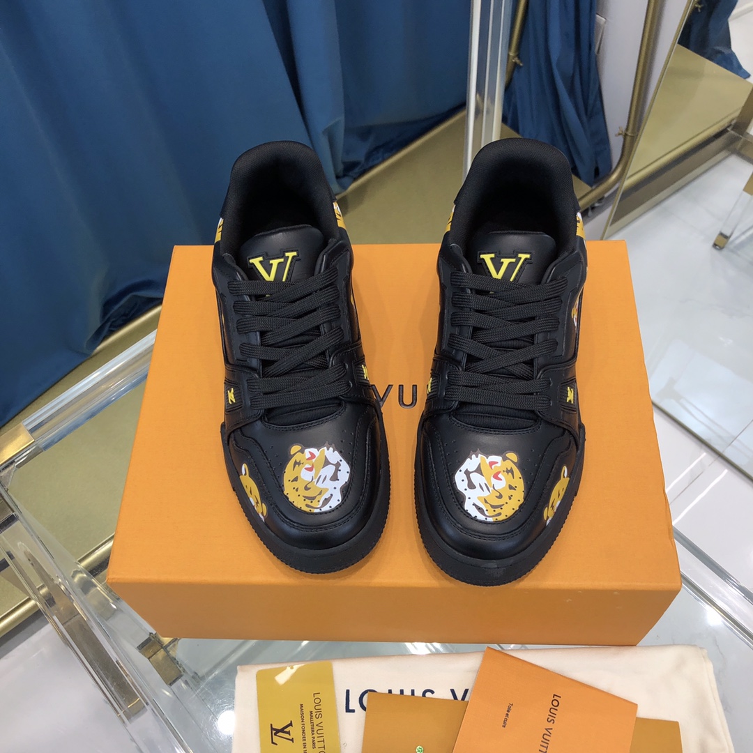 Louis Vuitton Trainer Sneaker X Nigo Tiger - DopestKickz