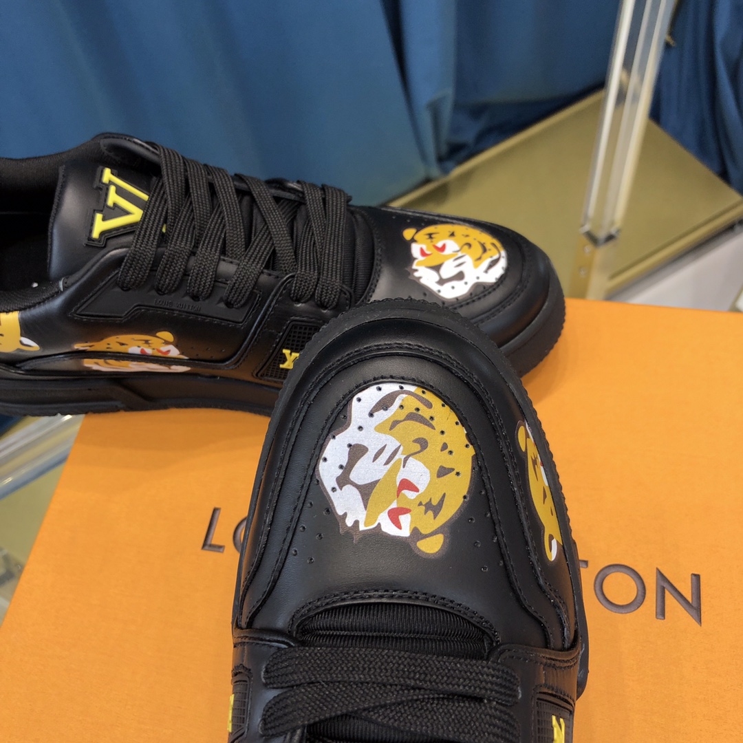 Louis Vuitton Trainer Sneaker X Nigo Tiger - DopestKickz