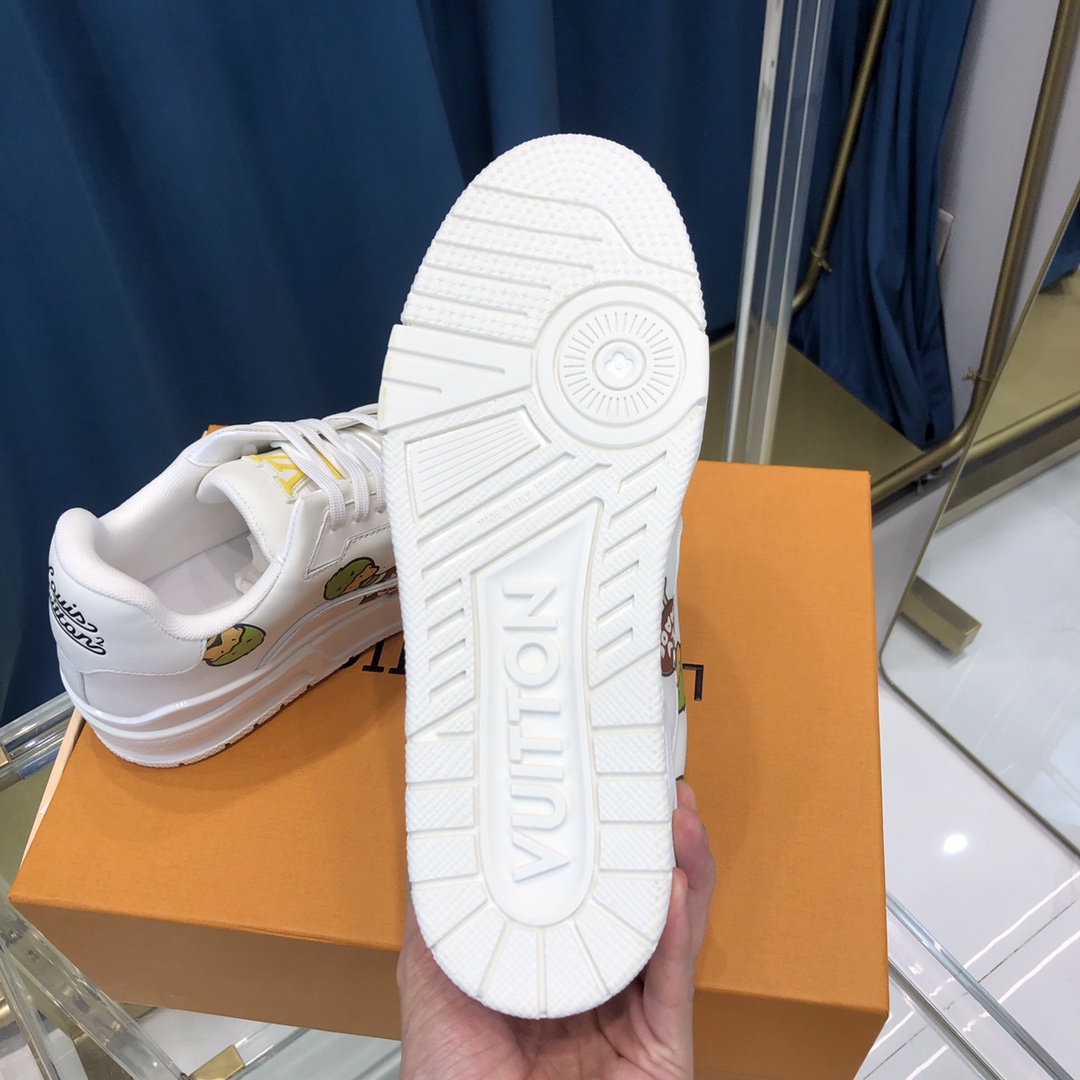 Louis Vuitton Trainer Sneaker X Nigo Duck - DopestKickz