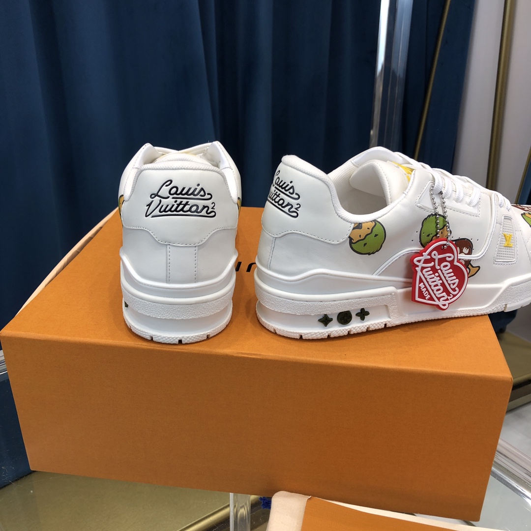 Louis Vuitton Trainer Sneaker X Nigo Duck - DopestKickz