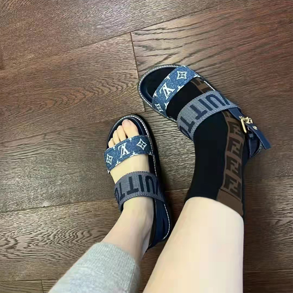 Louis Vuitton Paseo Flat Comfort Sandal - DopestKickz