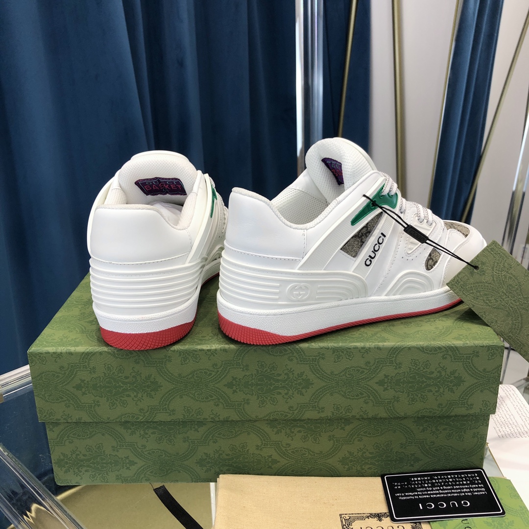 Gucci  Men's Gucci  Basket sneaker with lnterlocking G  - DopestKickz
