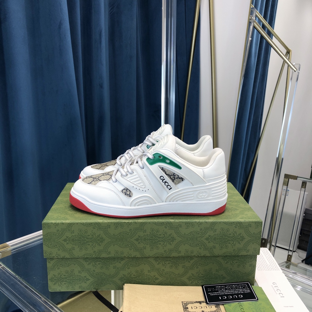 Gucci  Men's Gucci  Basket sneaker with lnterlocking G  - DopestKickz