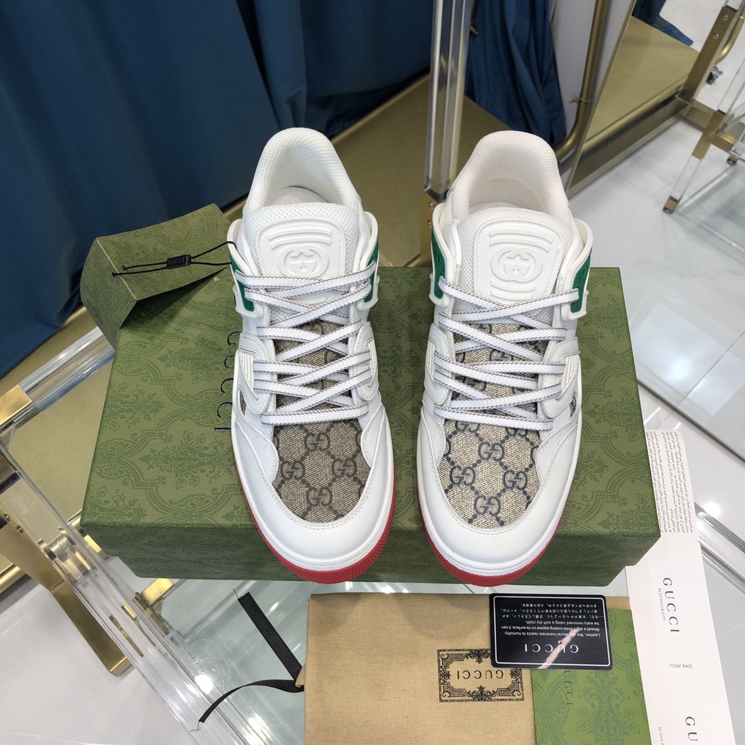 Gucci  Men's Gucci  Basket sneaker with lnterlocking G  - DopestKickz