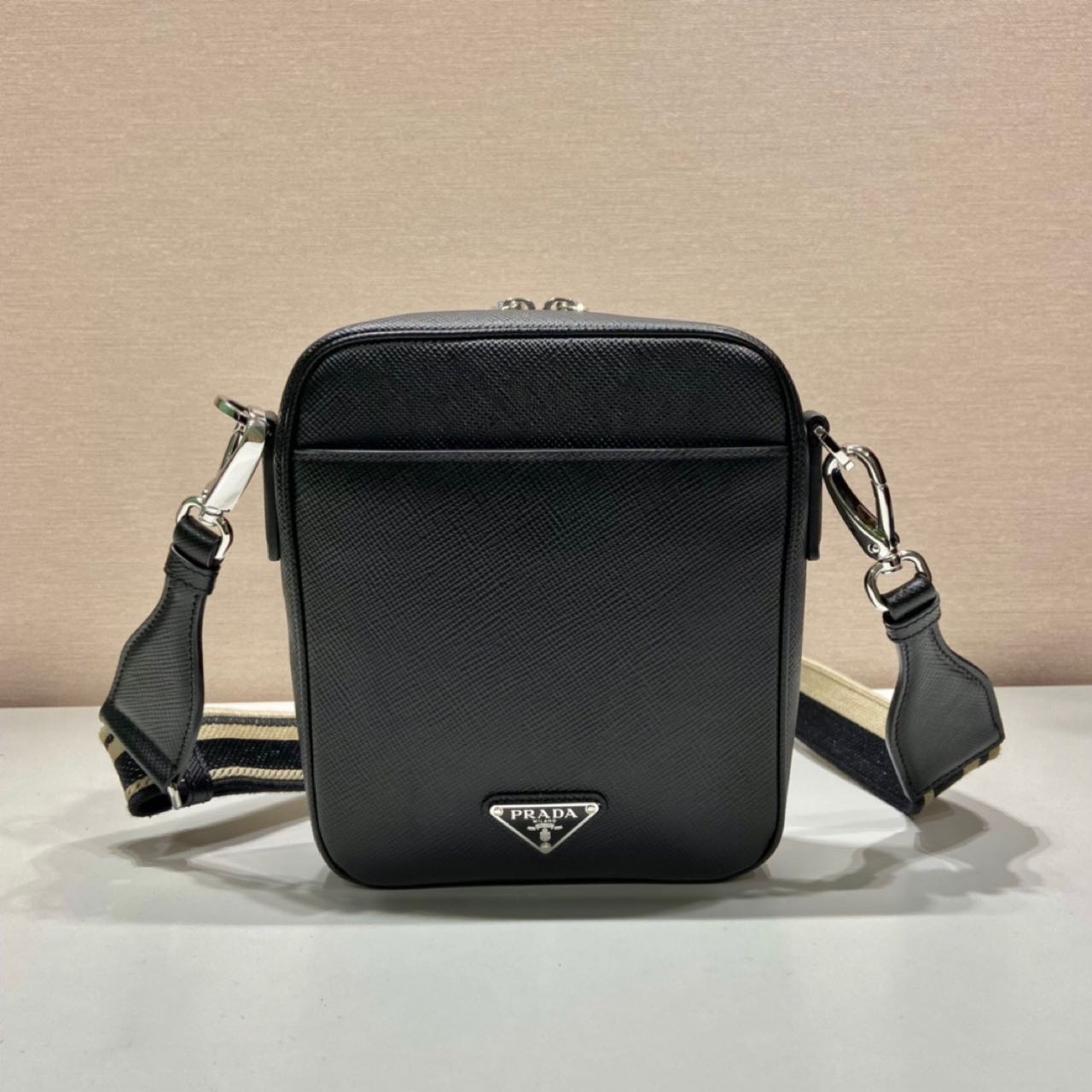 Prada Leather Shoulder Bag（19-16-5.5CM） - DopestKickz
