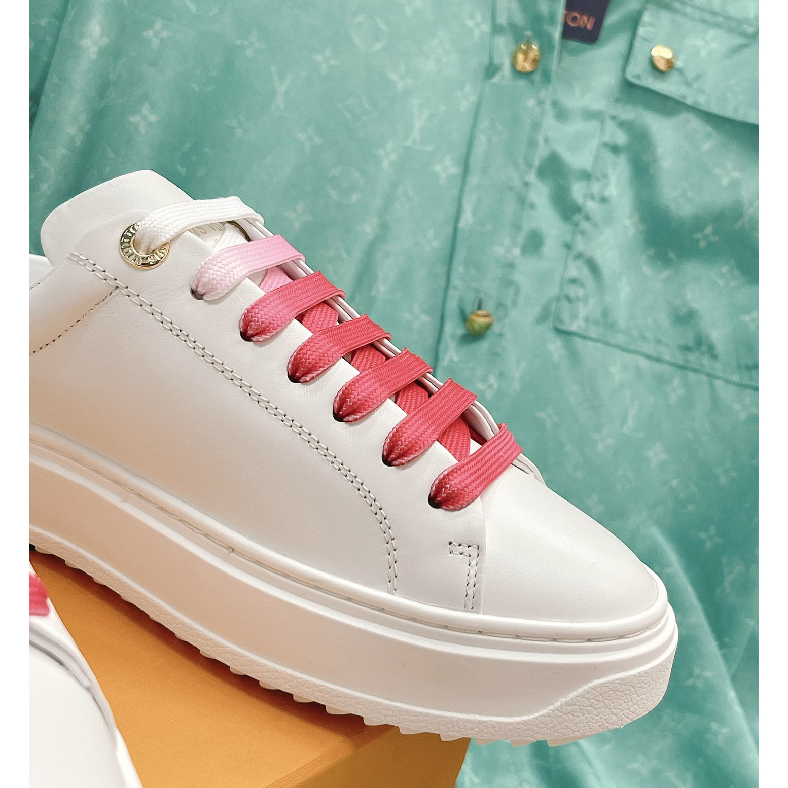 Louis Vuitton Time Out Open Back Sneaker - DopestKickz