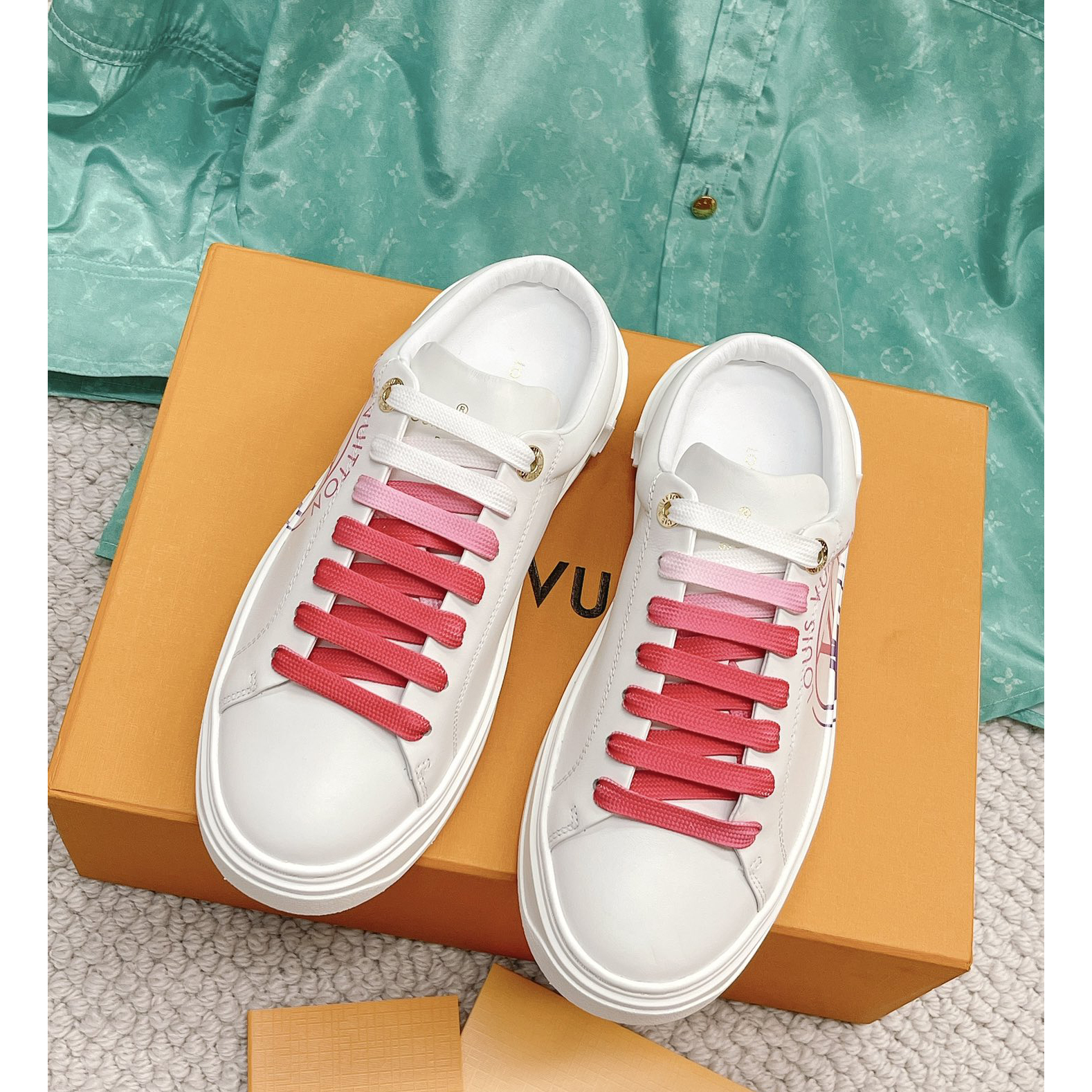 Louis Vuitton Time Out Open Back Sneaker - DopestKickz