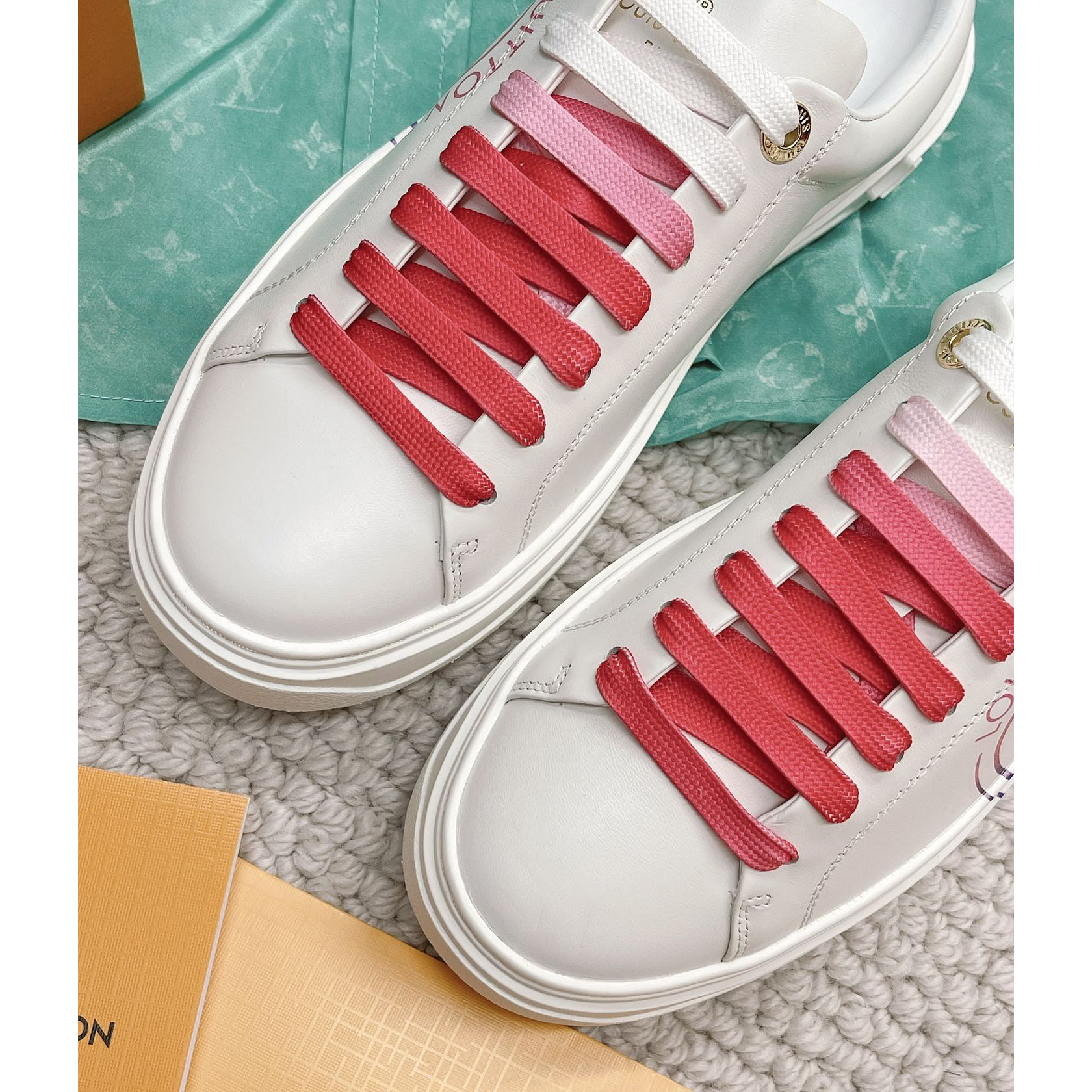 Louis Vuitton Time Out Open Back Sneaker - DopestKickz