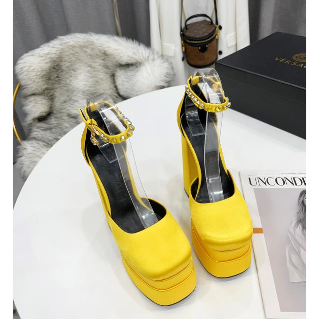 Versace High Heel Sandals - DopestKickz