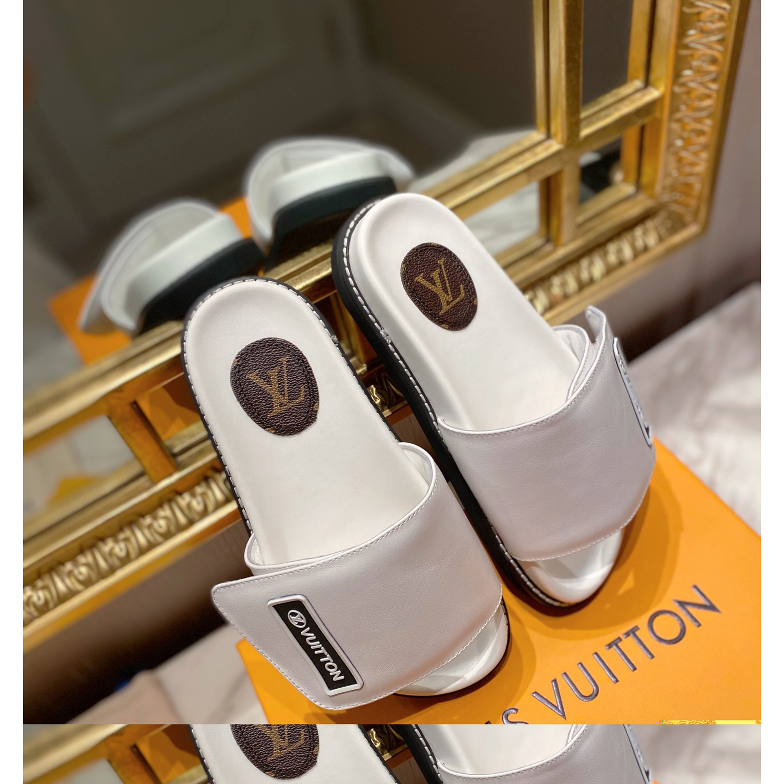 Louis Vuitton Monogram Slipper - DopestKickz