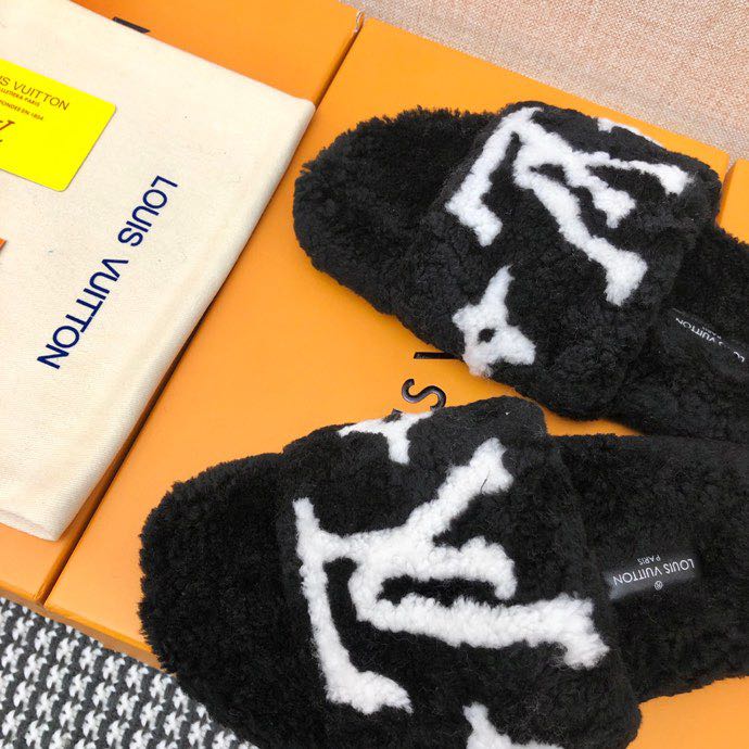 Louis Vuitton Paseo Flat Comfort Mule In Black - DopestKickz