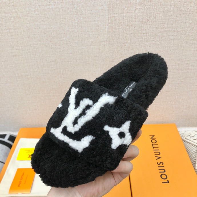 Louis Vuitton Paseo Flat Comfort Mule In Black - DopestKickz