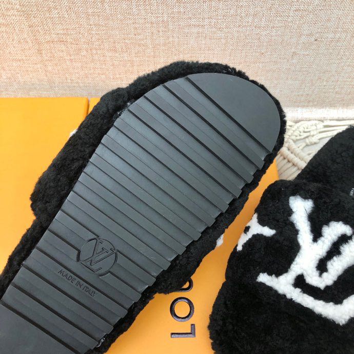 Louis Vuitton Paseo Flat Comfort Mule In Black - DopestKickz