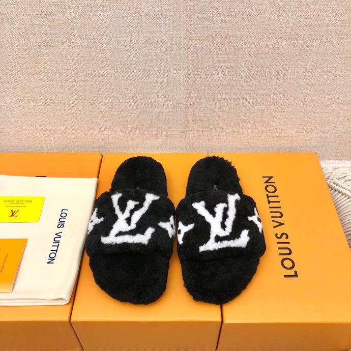 Louis Vuitton Paseo Flat Comfort Mule In Black - DopestKickz