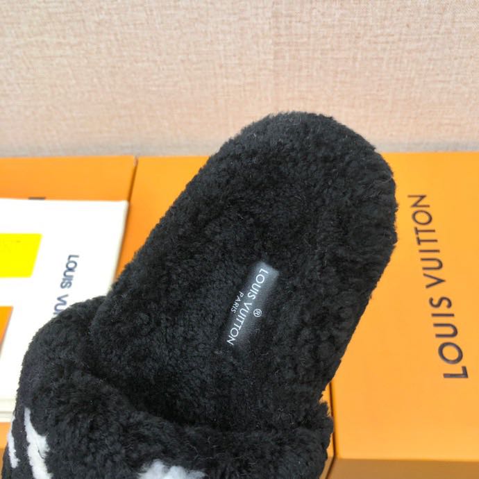 Louis Vuitton Paseo Flat Comfort Mule In Black - DopestKickz
