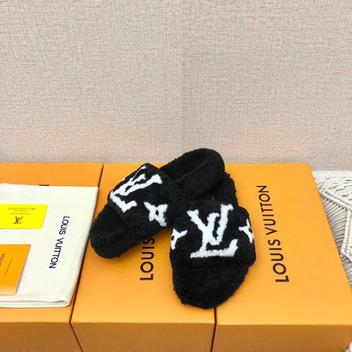 Louis Vuitton Paseo Flat Comfort Mule In Black - DopestKickz