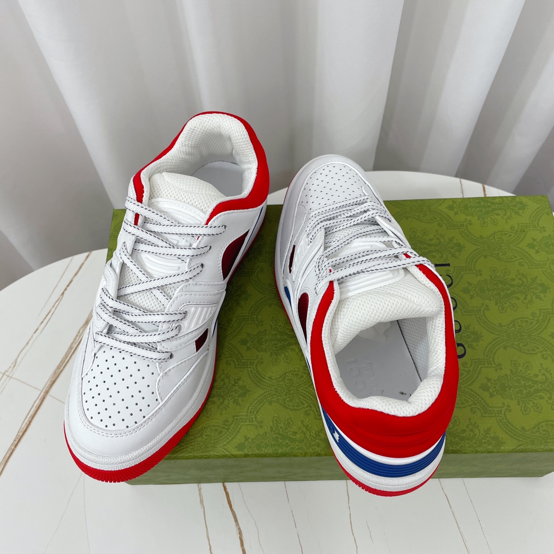 Gucci  Basket Sneaker With Lnterlocking G  - DopestKickz