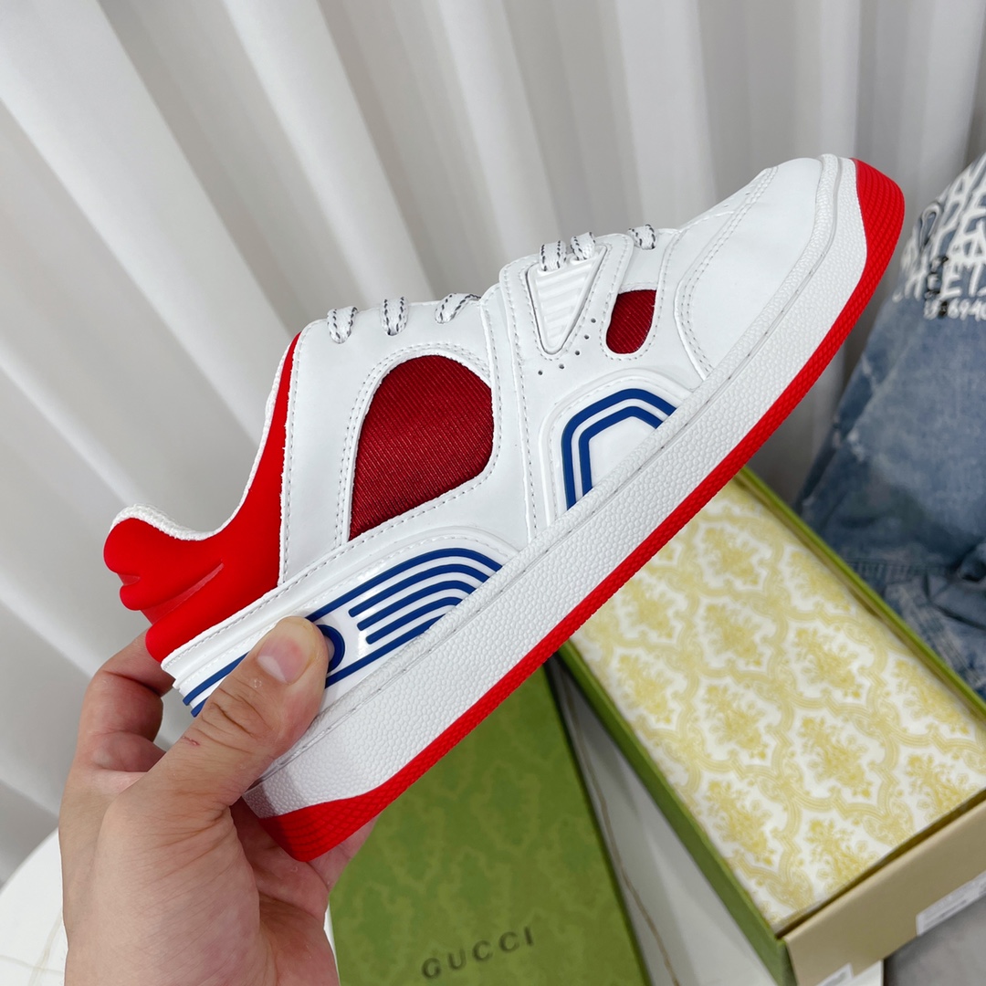 Gucci  Basket Sneaker With Lnterlocking G  - DopestKickz
