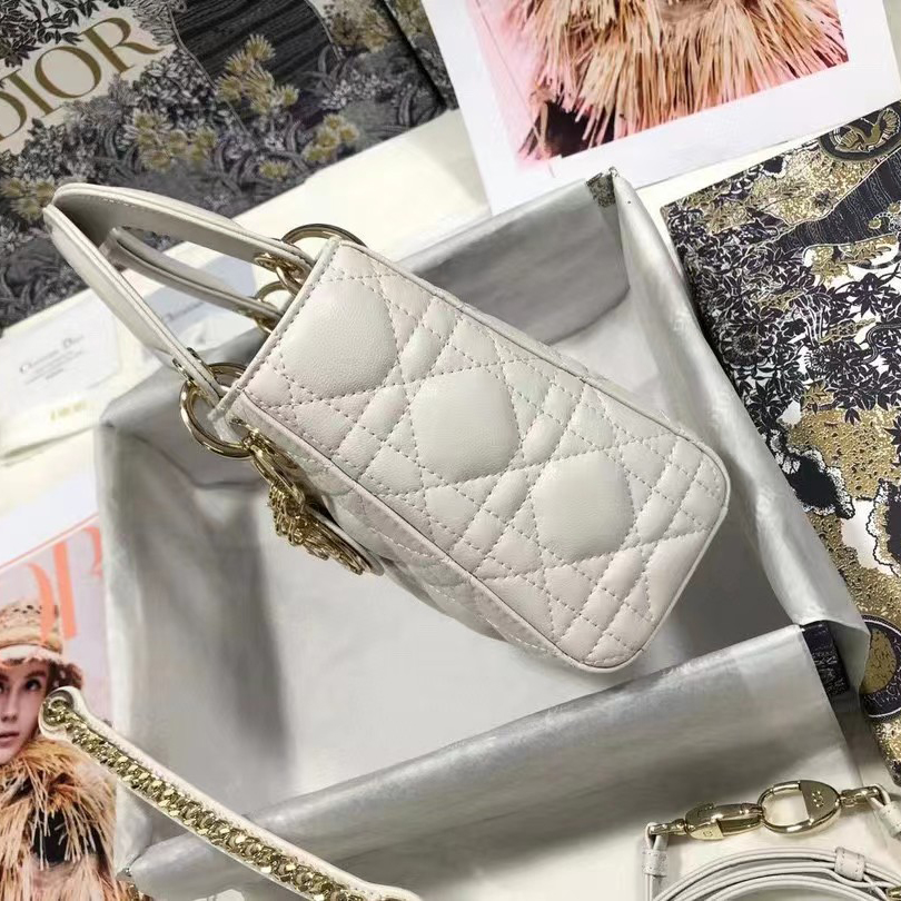 Dior Lady D-Lite Handbag（17-15-7CM） - DopestKickz