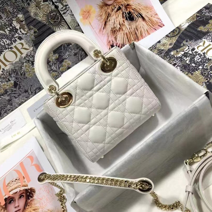Dior Lady D-Lite Handbag（17-15-7CM） - DopestKickz