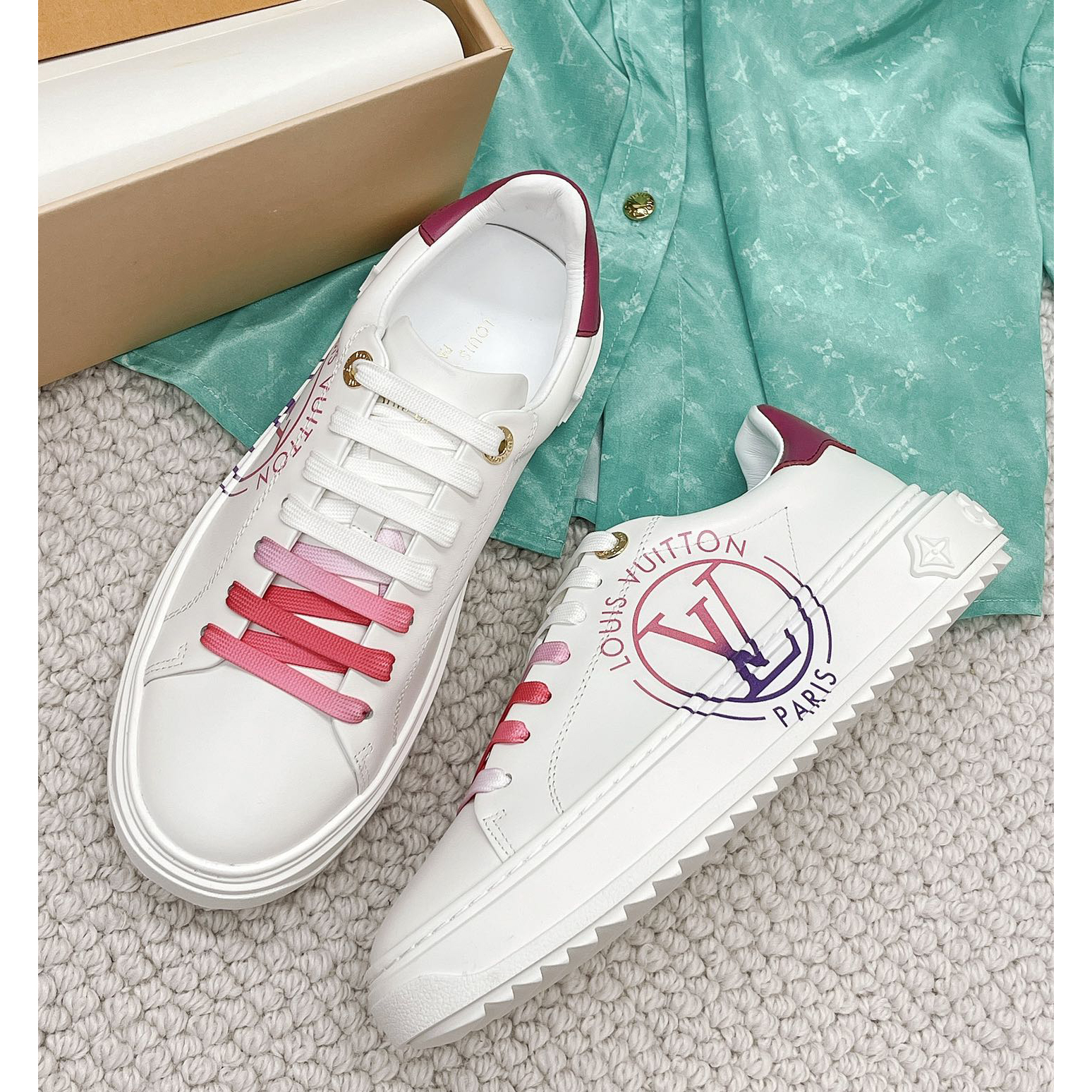 Louis Vuitton Time Out Sneaker - DopestKickz