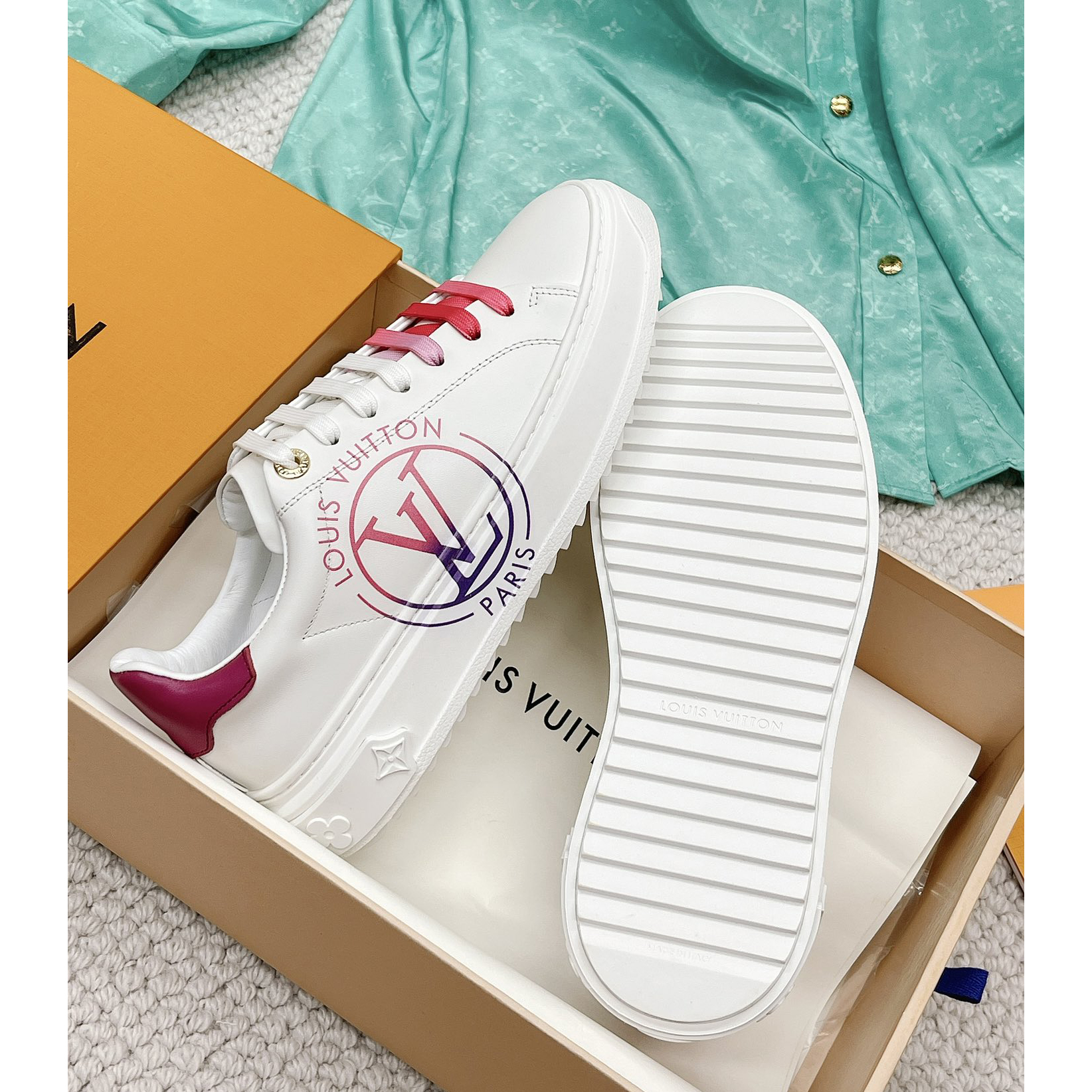 Louis Vuitton Time Out Sneaker - DopestKickz
