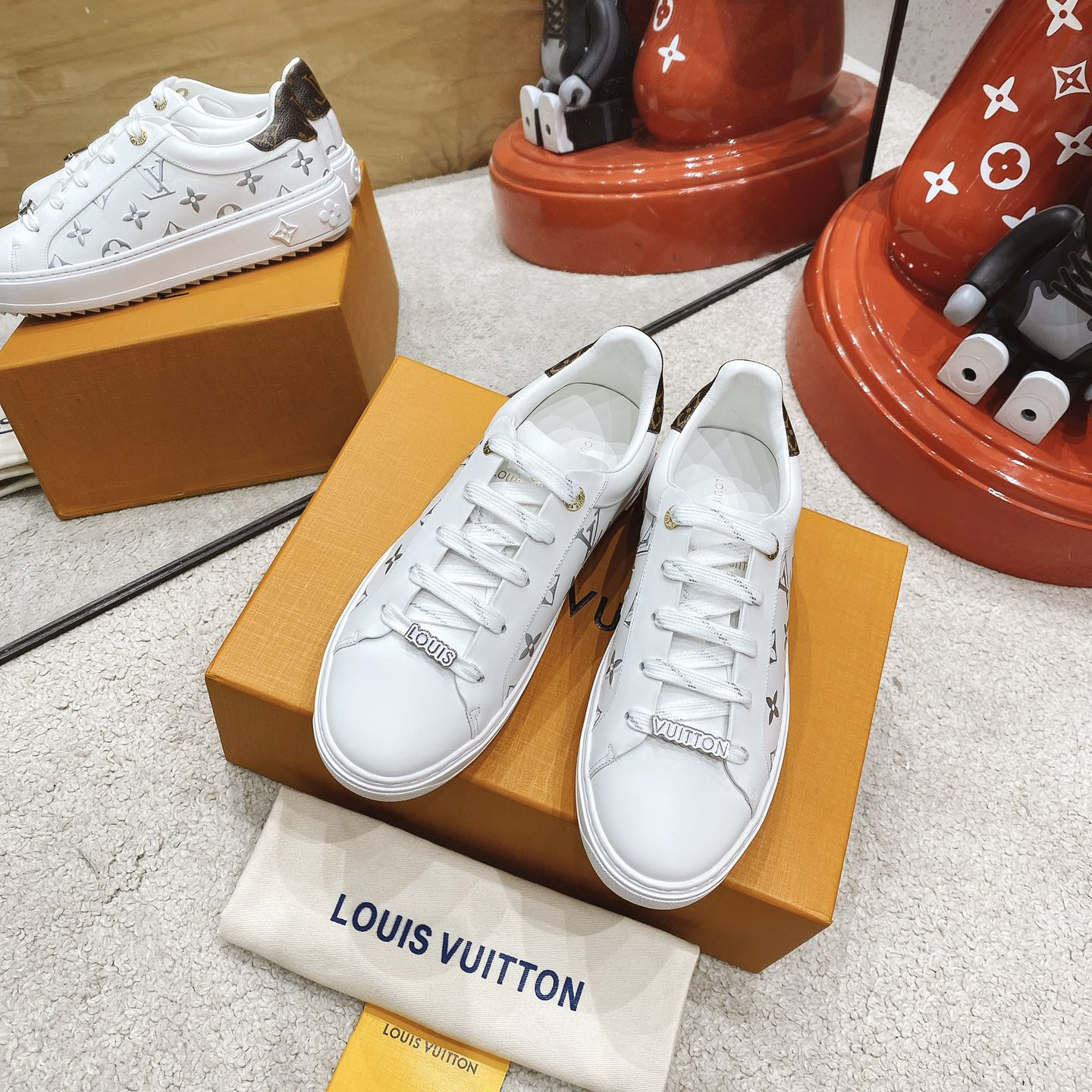 Louis Vuitton Time Out Sneaker  - DopestKickz