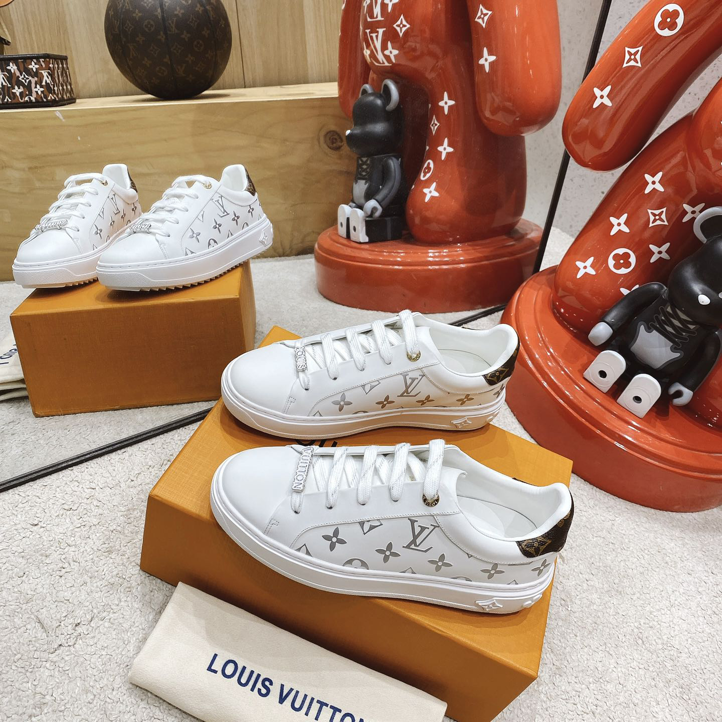 Louis Vuitton Time Out Sneaker  - DopestKickz