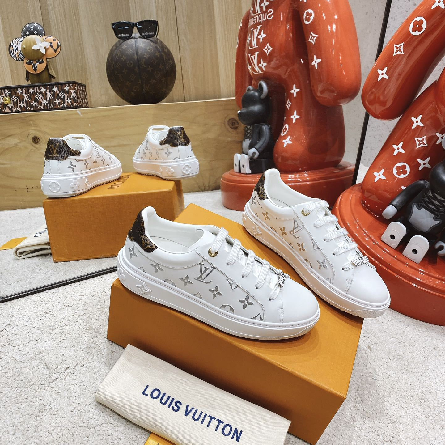 Louis Vuitton Time Out Sneaker  - DopestKickz