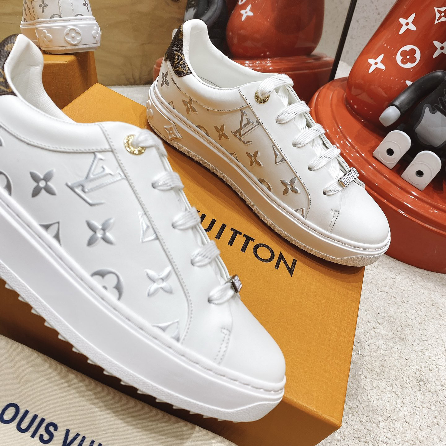 Louis Vuitton Time Out Sneaker  - DopestKickz