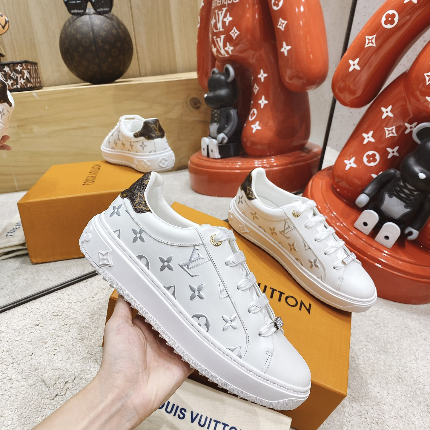 Louis Vuitton Time Out Sneaker  - DopestKickz