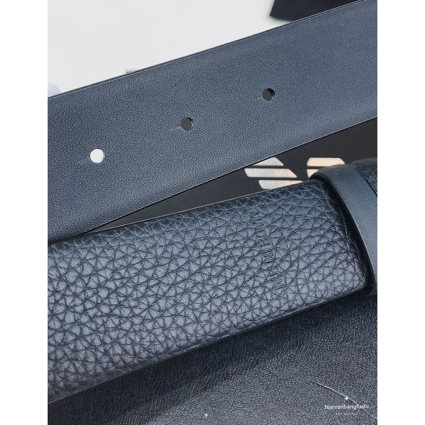 Armani Reversible Leather Belt  35mm - DopestKickz