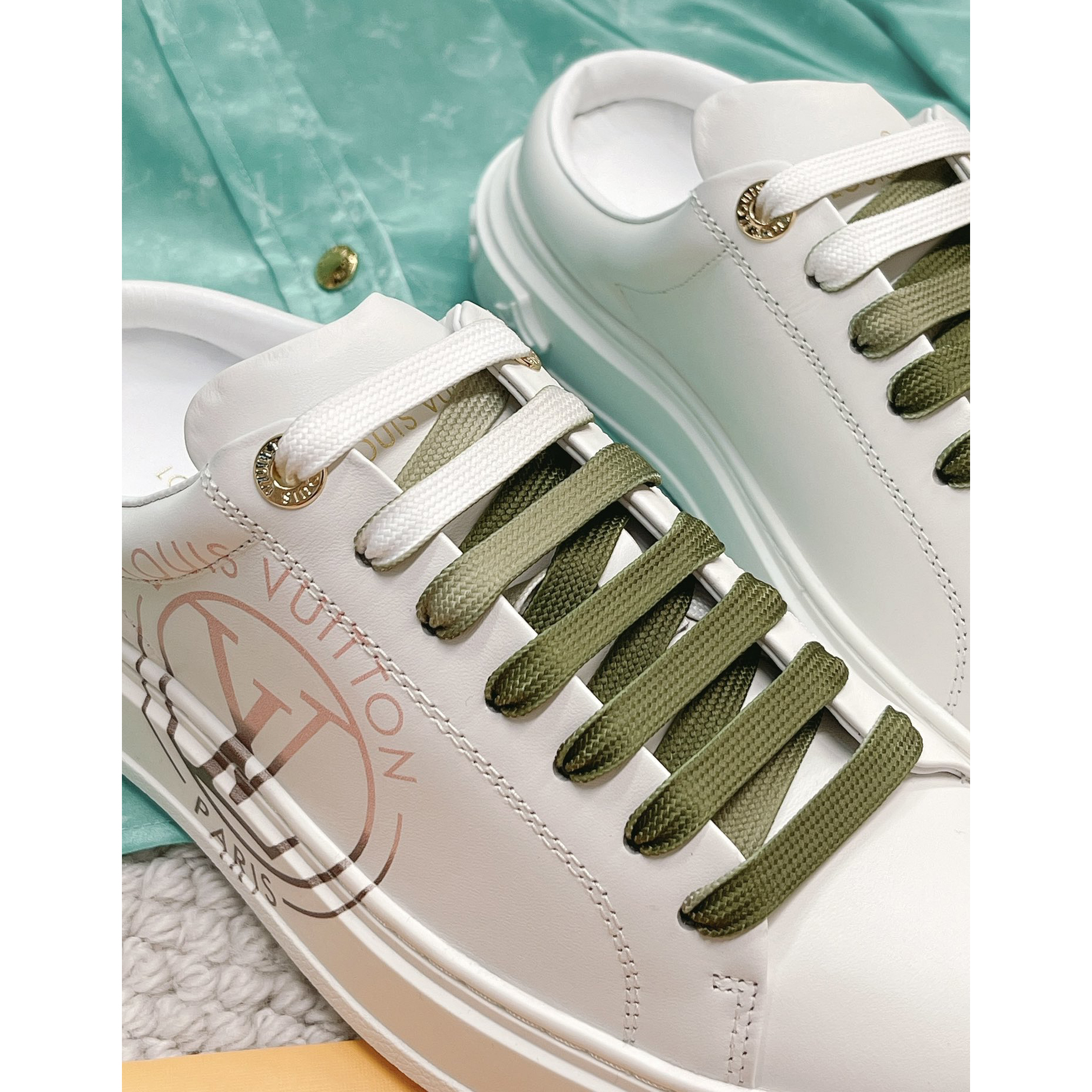 Louis Vuitton Time Out Open Back Sneaker - DopestKickz