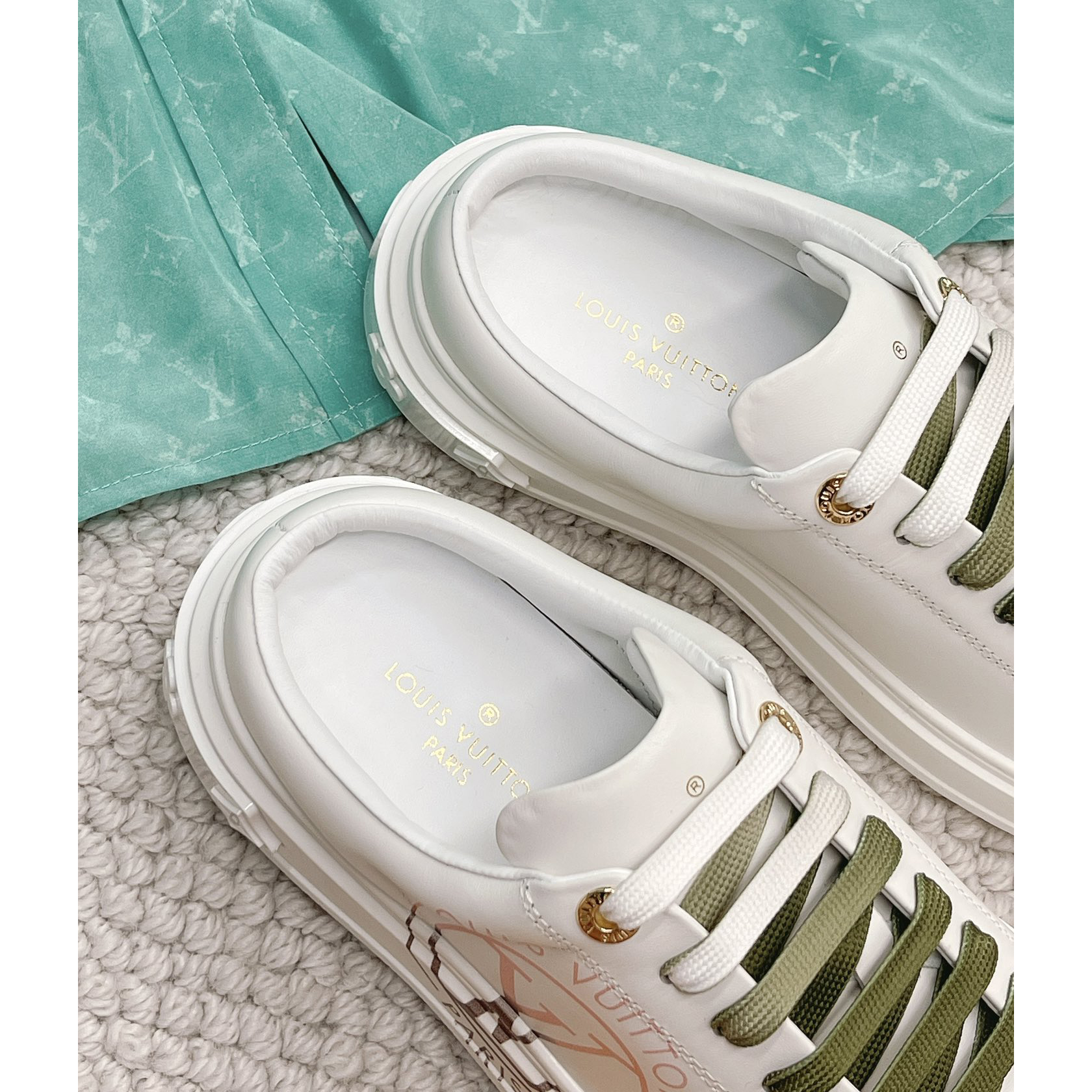 Louis Vuitton Time Out Open Back Sneaker - DopestKickz