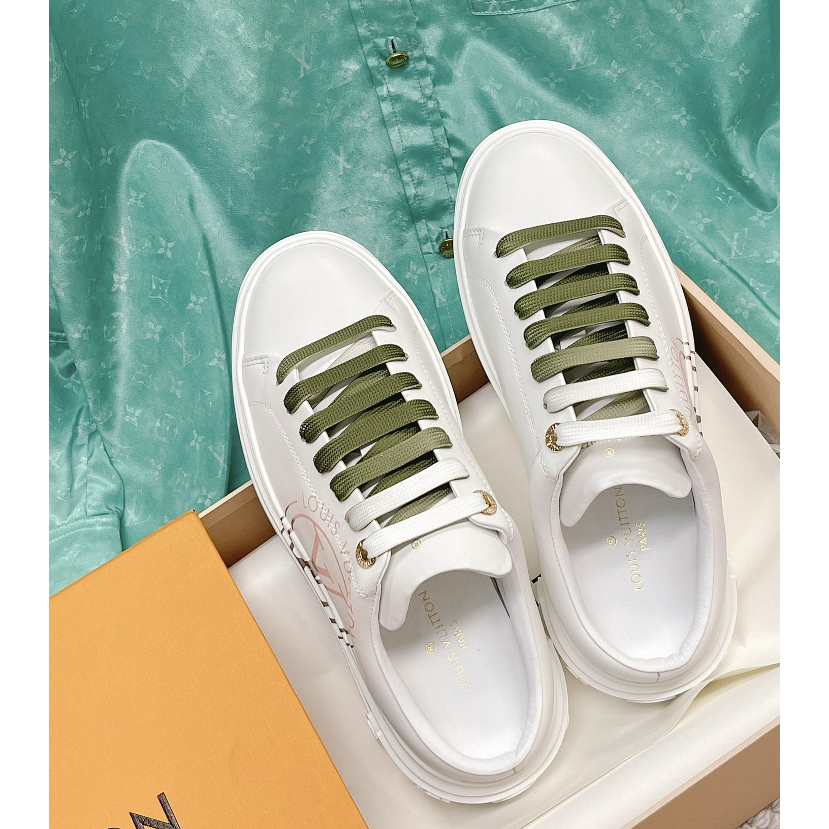 Louis Vuitton Time Out Open Back Sneaker - DopestKickz