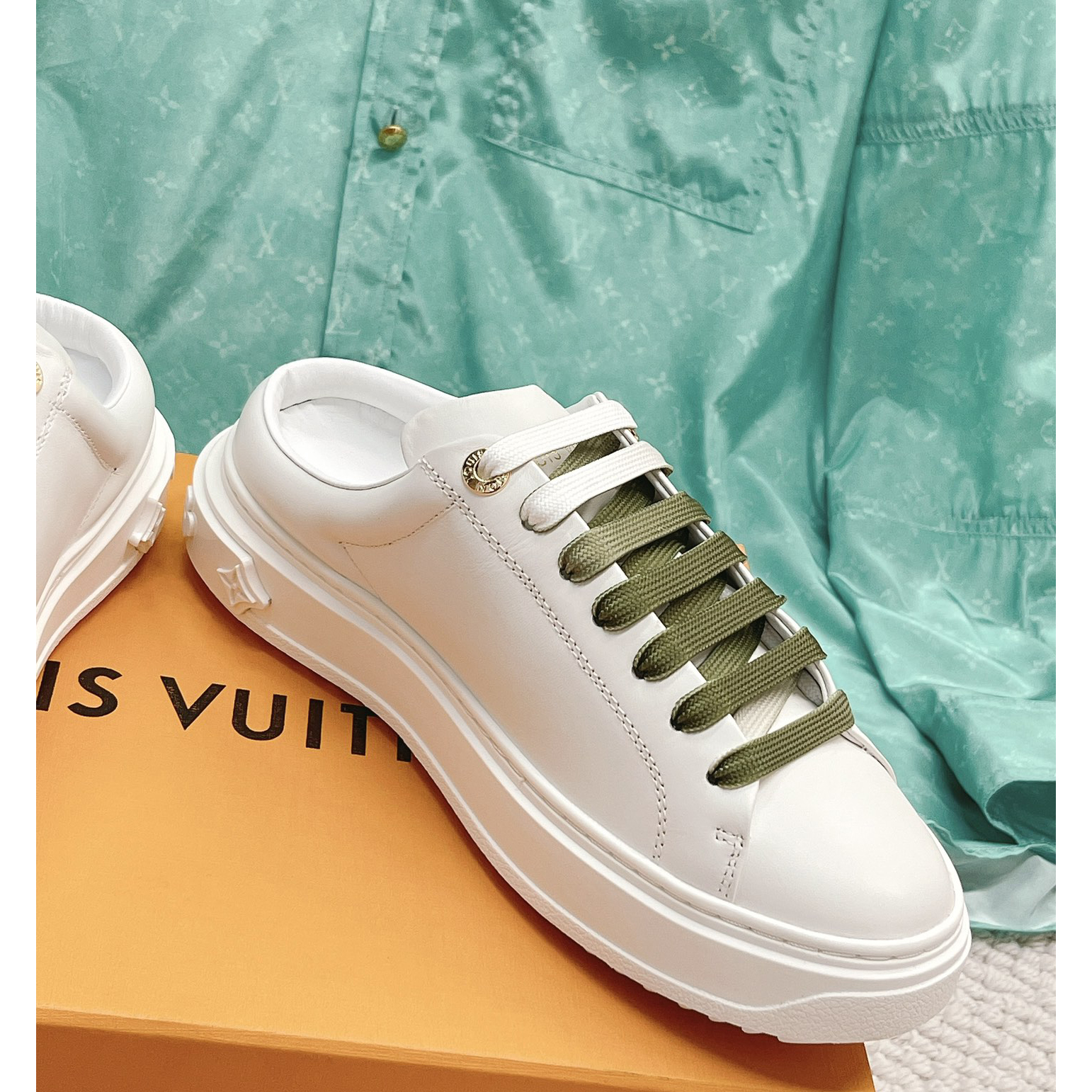Louis Vuitton Time Out Open Back Sneaker - DopestKickz