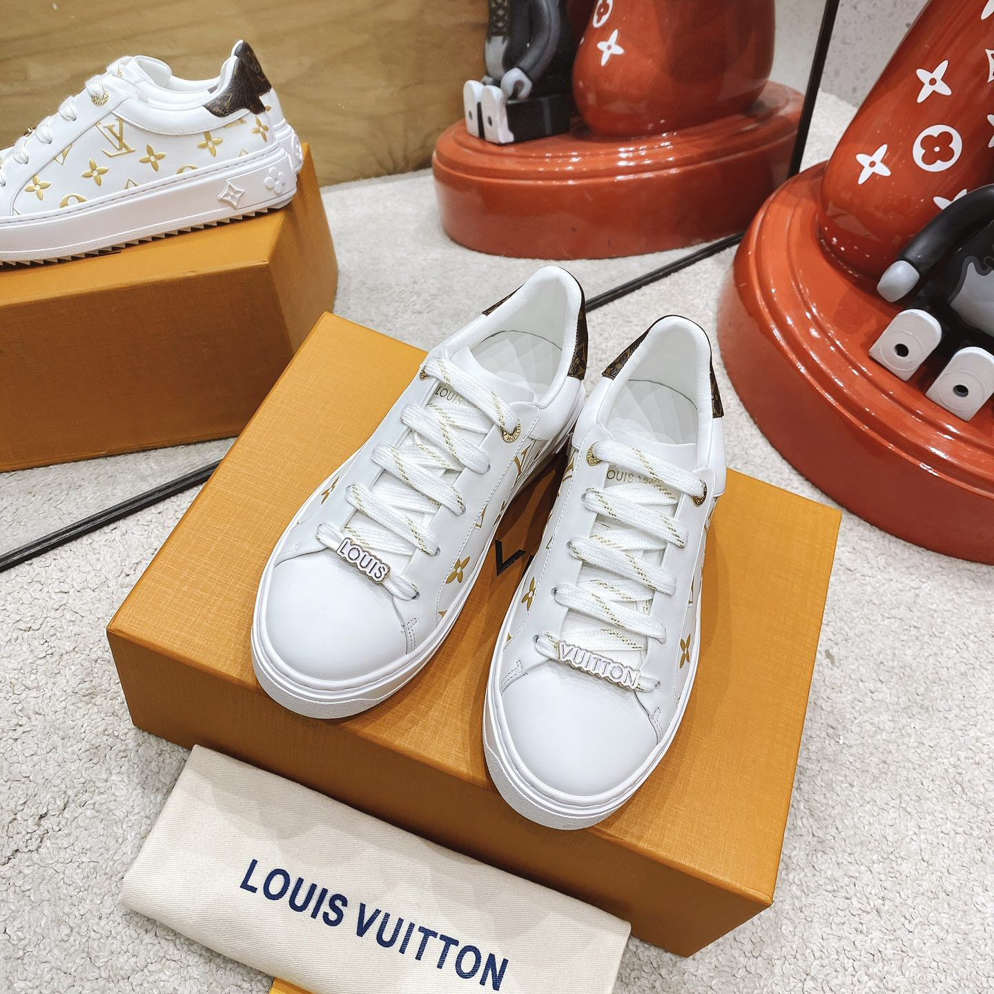 Louis Vuitton Time Out Sneaker  - DopestKickz