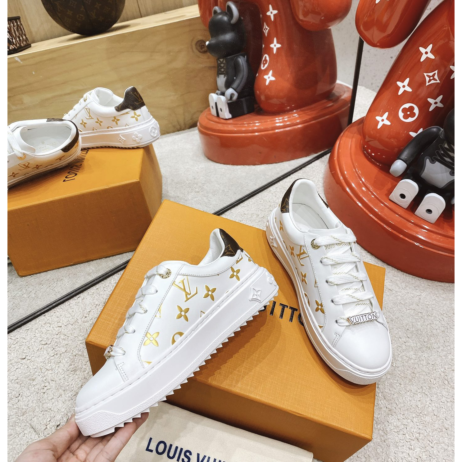 Louis Vuitton Time Out Sneaker  - DopestKickz