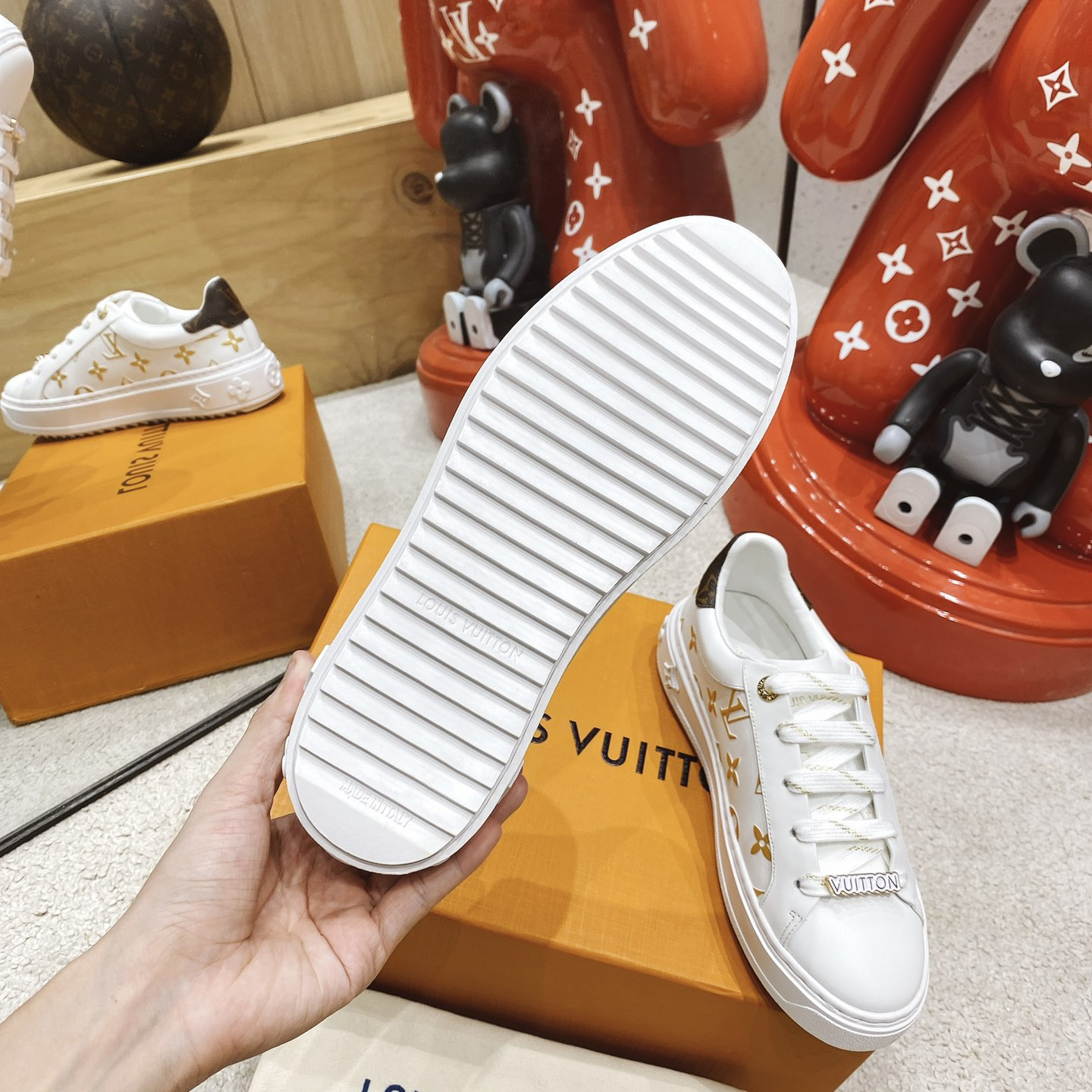 Louis Vuitton Time Out Sneaker  - DopestKickz