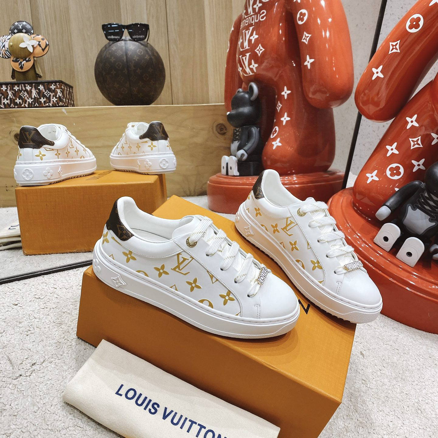 Louis Vuitton Time Out Sneaker  - DopestKickz