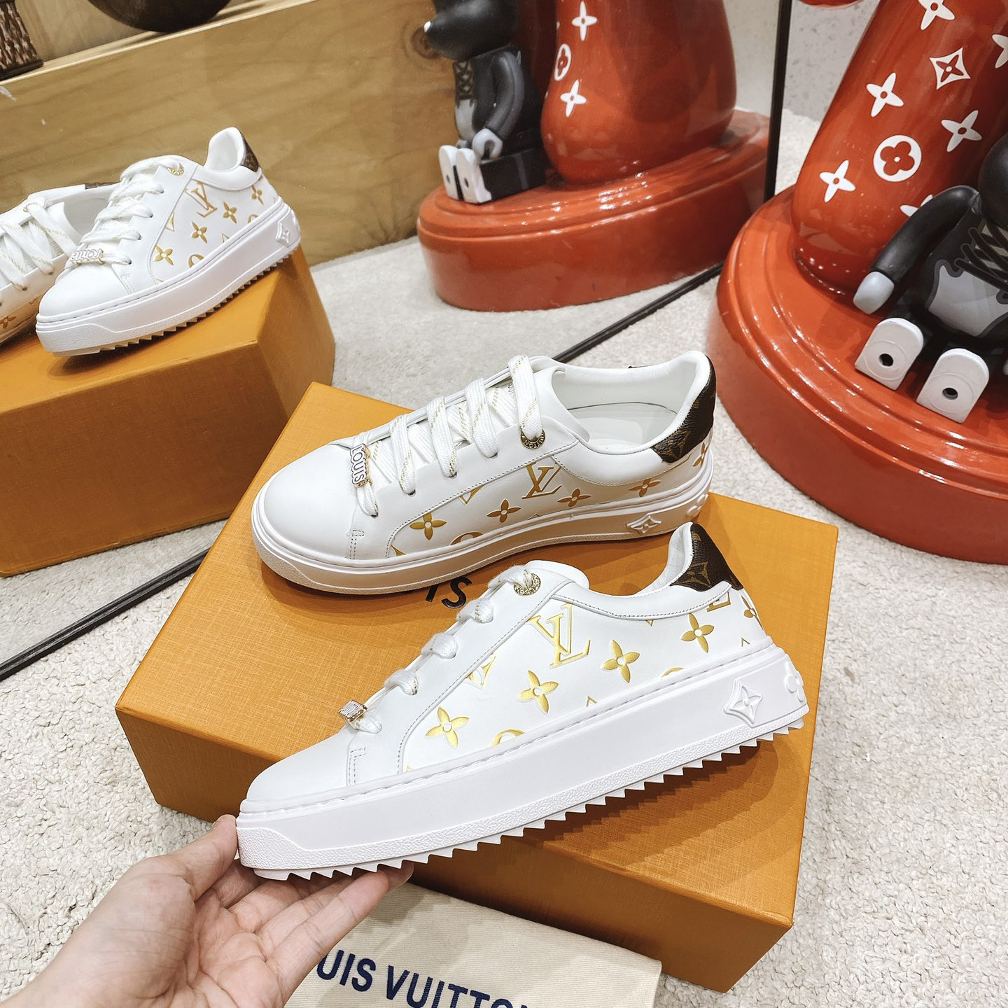 Louis Vuitton Time Out Sneaker  - DopestKickz