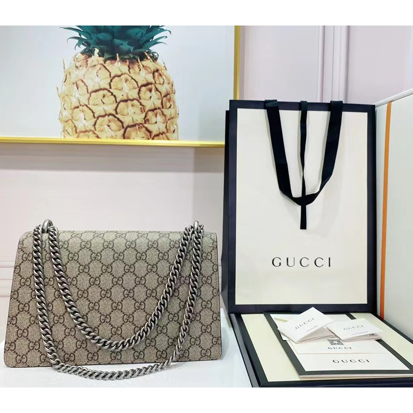 Gucci  Dionysus GG Small Shoulder Bag(28-17-9cm) - DopestKickz